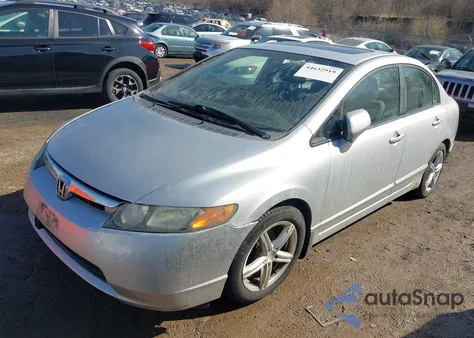 2007 Honda Civic Ex из США, поврежденный, VIN 1HGFA16867L054777